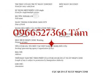 Evisa Việt Nam 0966527366